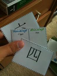 Kanji flashcards